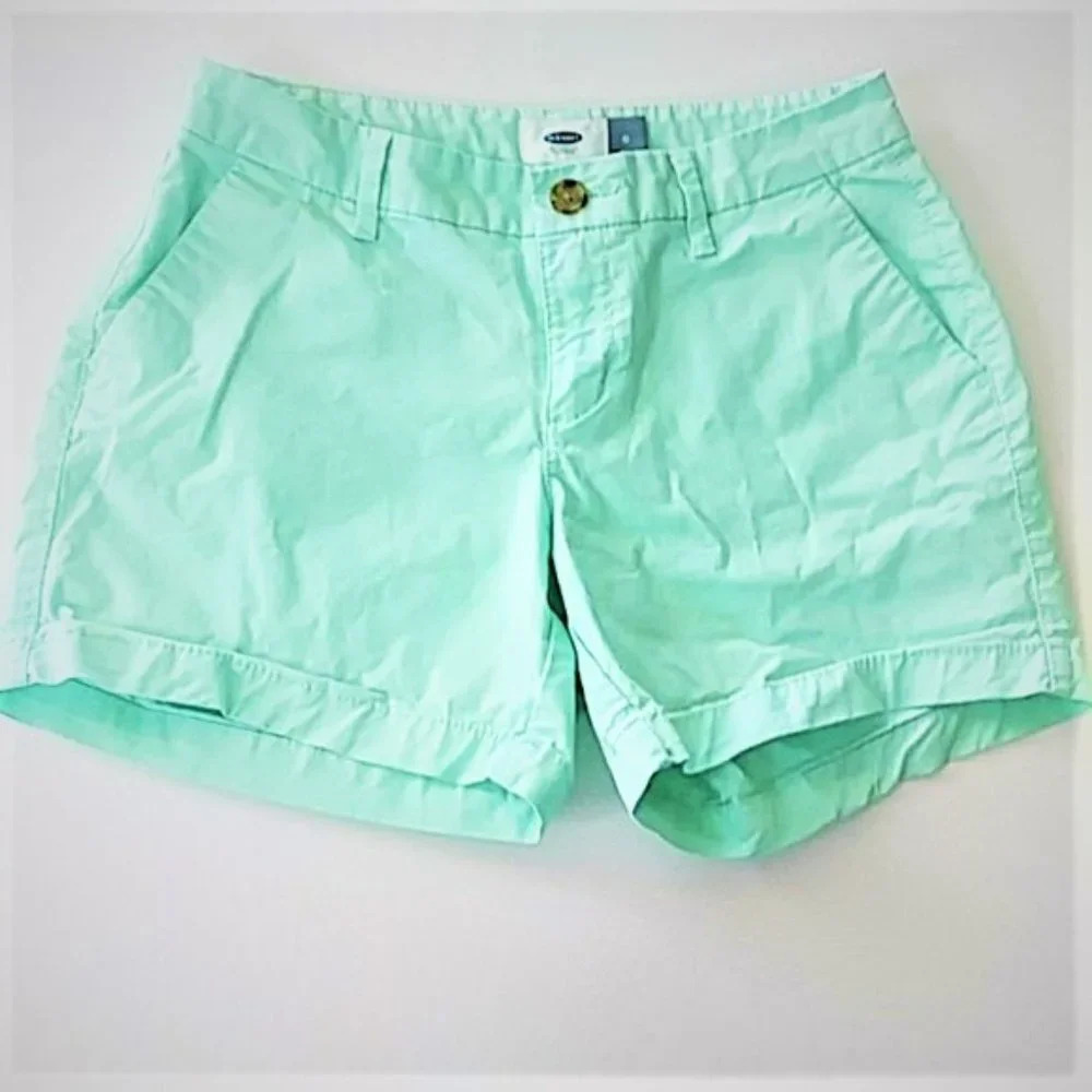 Old Navy Light Green Shorts